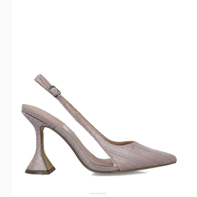 Menbur kvinnor smink rosa kameleont mellan och låga klackar 608J5528