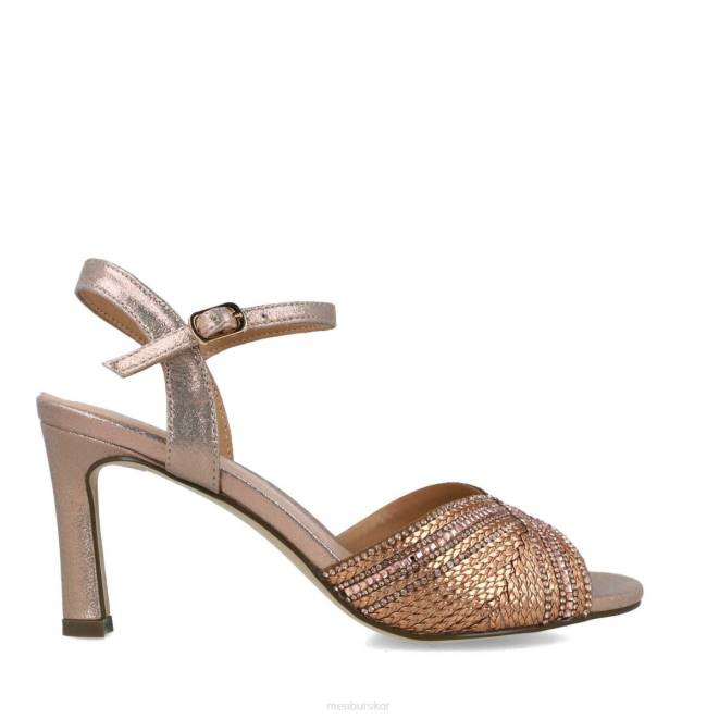 Menbur kvinnor smink rosa nefele mellan och låga klackar 608J5810