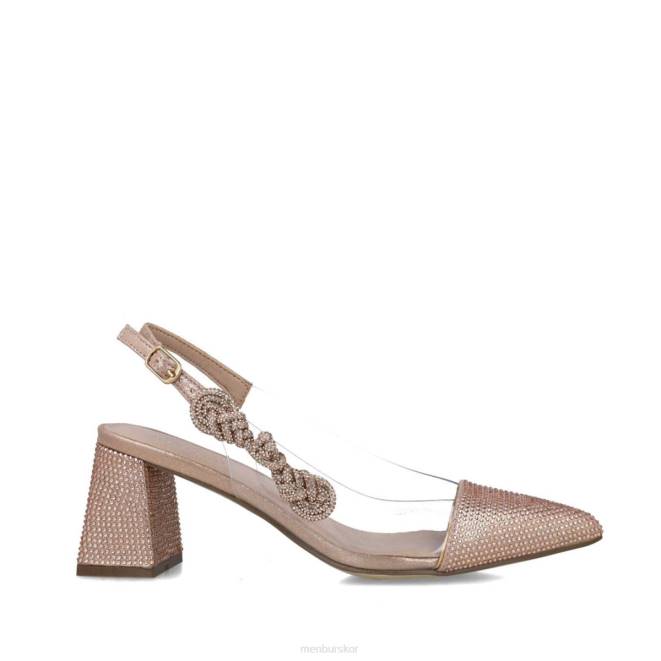 Menbur kvinnor smink rosa perseus mellan och låga klackar 608J1595