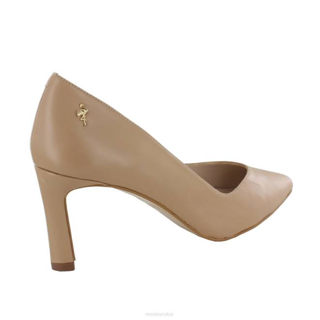 Menbur kvinnor smink rosa solinas mellan och låga klackar 608J1899