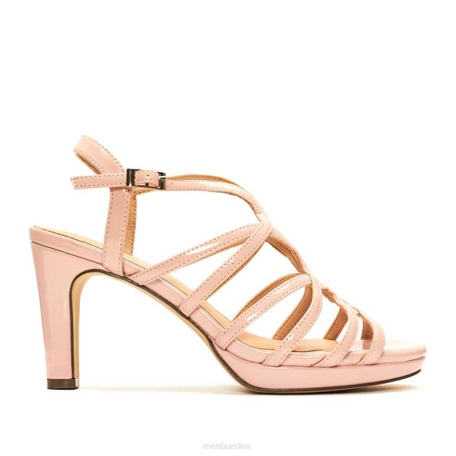 Menbur kvinnor smink rosa soste mellan och låga klackar 608J1948