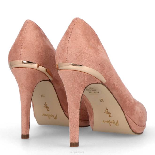 Menbur kvinnor smink rosa strävade mellan och låga klackar 608J1928