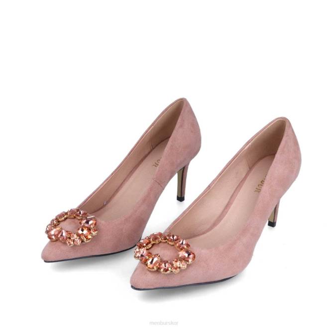 Menbur kvinnor smink rosa tadasuni mellan och låga klackar 608J2182