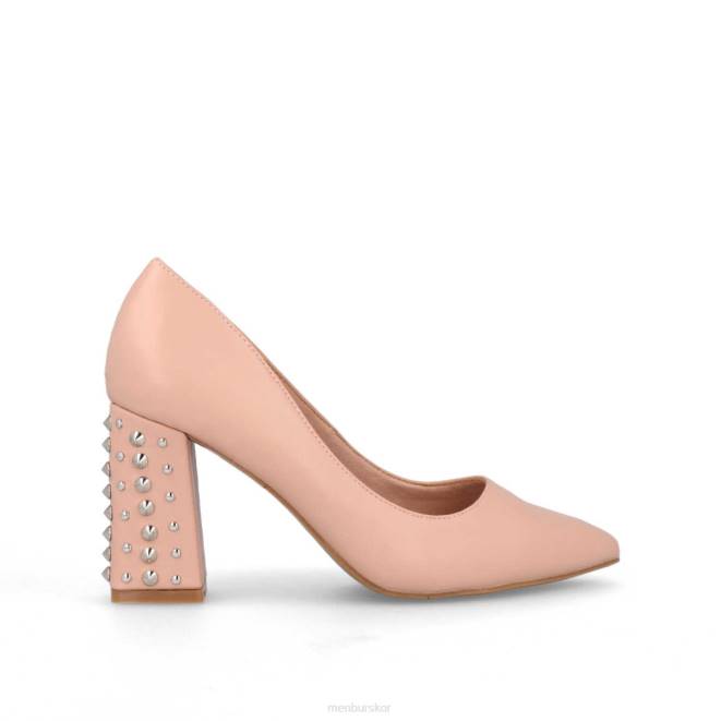 Menbur kvinnor smink rosa tampolos mellan och låga klackar 608J2189