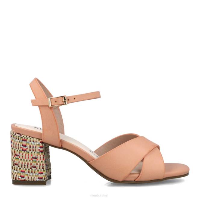 Menbur kvinnor smink rosa tiestes mellan och låga klackar 608J1686