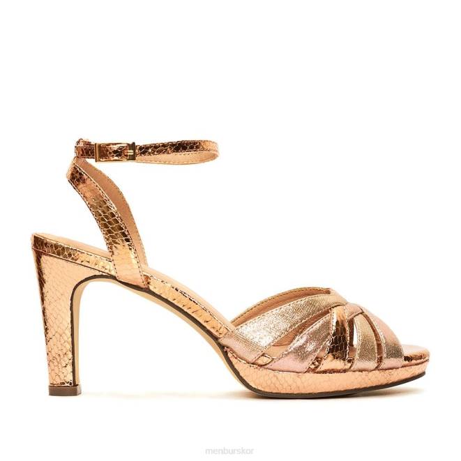 Menbur kvinnor smink rosa travo mellan och låga klackar 608J1907