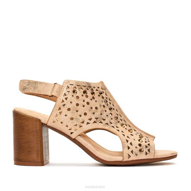 Menbur kvinnor smink rosa valdapra mellan och låga klackar 608J1970