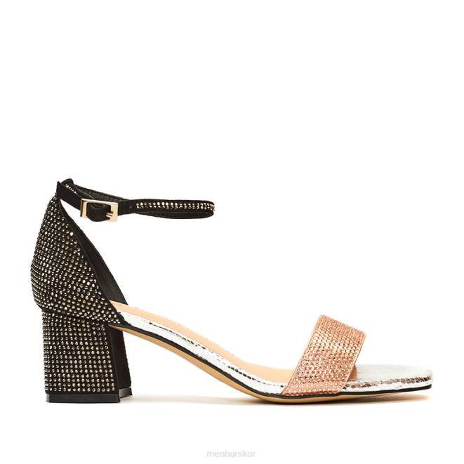 Menbur kvinnor smink rosa vasconi mellan och låga klackar 608J2035