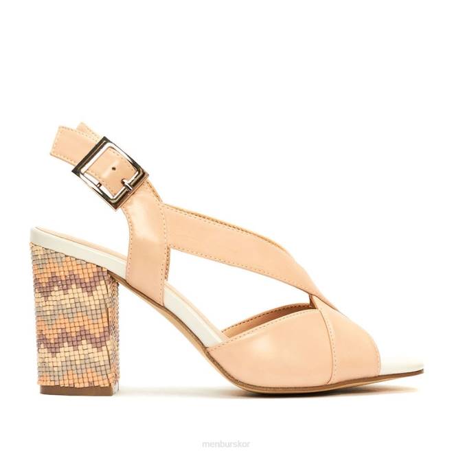 Menbur kvinnor smink rosa visnadello mellan och låga klackar 608J2067