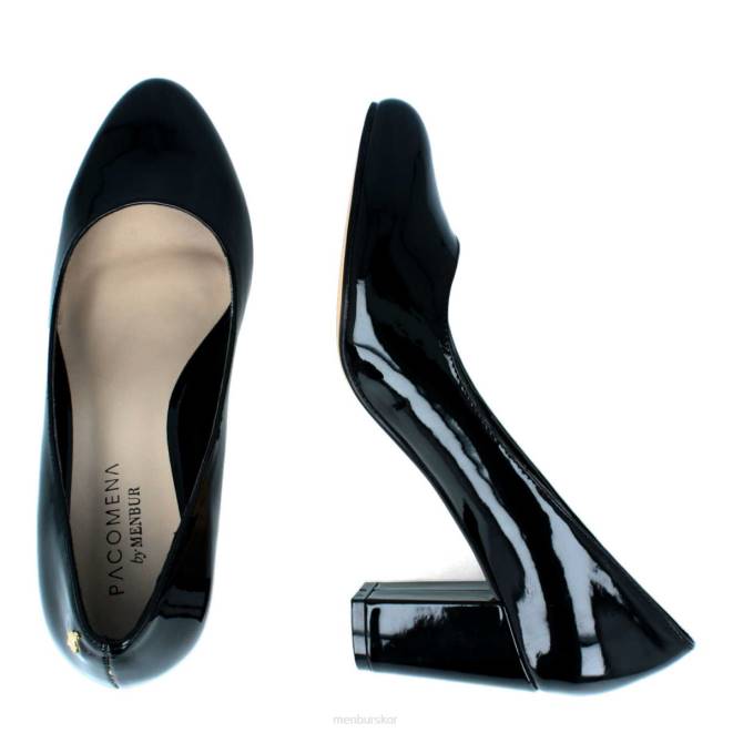 Menbur kvinnor svart Celin mellan och låga klackar 608J6032