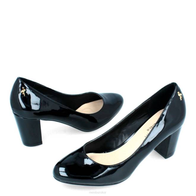 Menbur kvinnor svart Celin mellan och låga klackar 608J6032