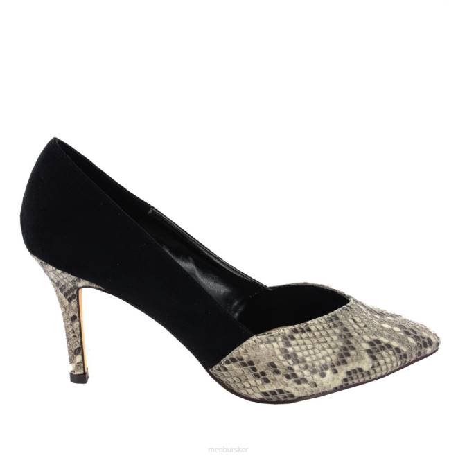 Menbur kvinnor svart arriate mellan och låga klackar 608J1784