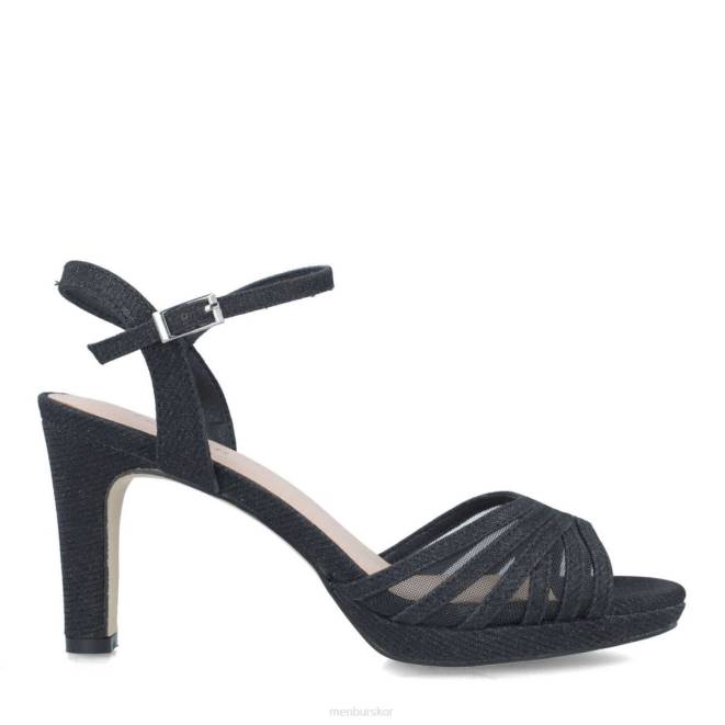 Menbur kvinnor svart calusco mellan och låga klackar 608J5856