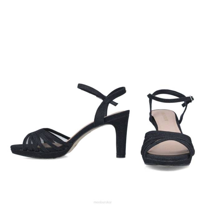 Menbur kvinnor svart calusco mellan och låga klackar 608J5856