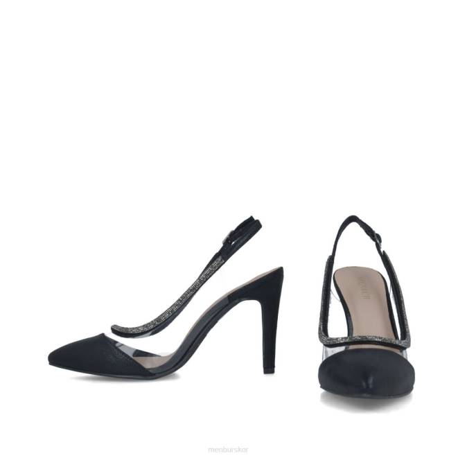 Menbur kvinnor svart cepheus mellan och låga klackar 608J5543