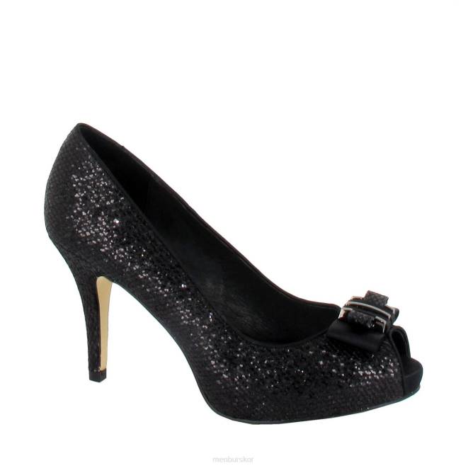 Menbur kvinnor svart denon mellan och låga klackar 608J1768