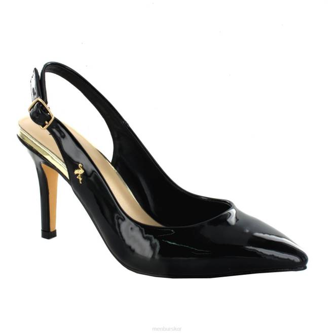 Menbur kvinnor svart manzana mellan och låga klackar 608J1829