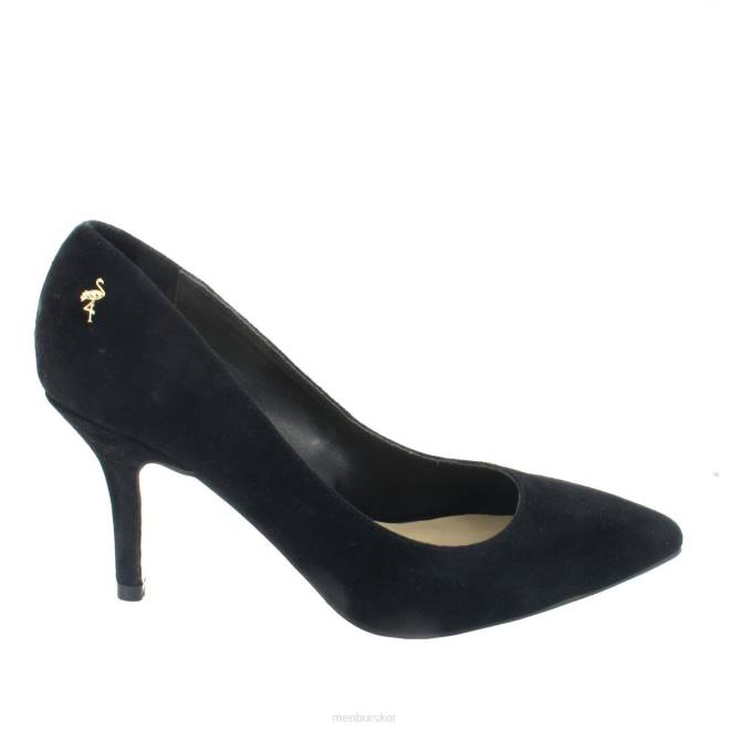 Menbur kvinnor svart monda mellan och låga klackar 608J1787