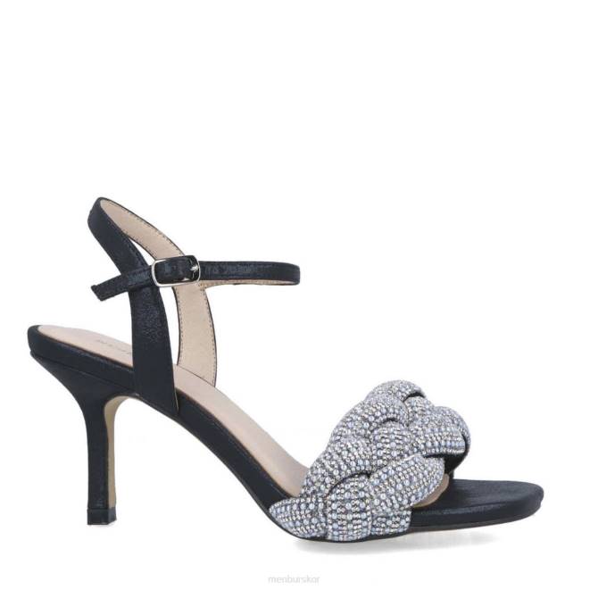 Menbur kvinnor svart nix mellan och låga klackar 608J1698