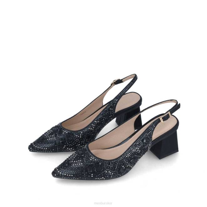 Menbur kvinnor svart procyon mellan och låga klackar 608J5583