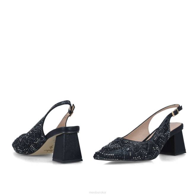 Menbur kvinnor svart procyon mellan och låga klackar 608J5583