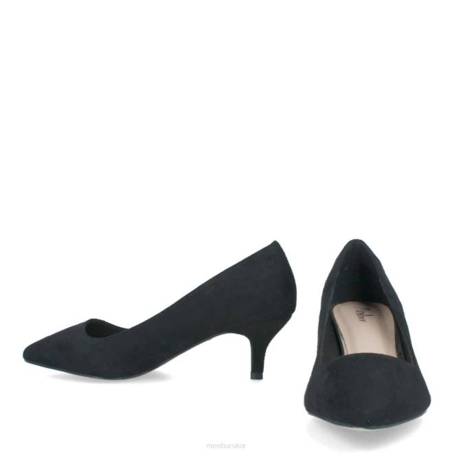 Menbur kvinnor svart stelvio mellan och låga klackar 608J1936