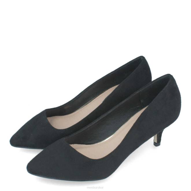 Menbur kvinnor svart stelvio mellan och låga klackar 608J1936
