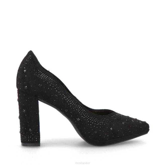 Menbur kvinnor svart sterpo mellan och låga klackar 608J2119