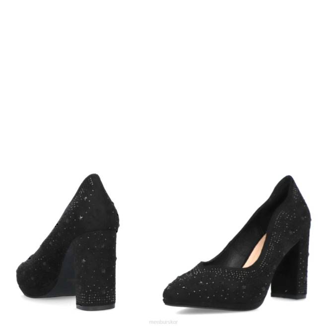 Menbur kvinnor svart sterpo mellan och låga klackar 608J2119