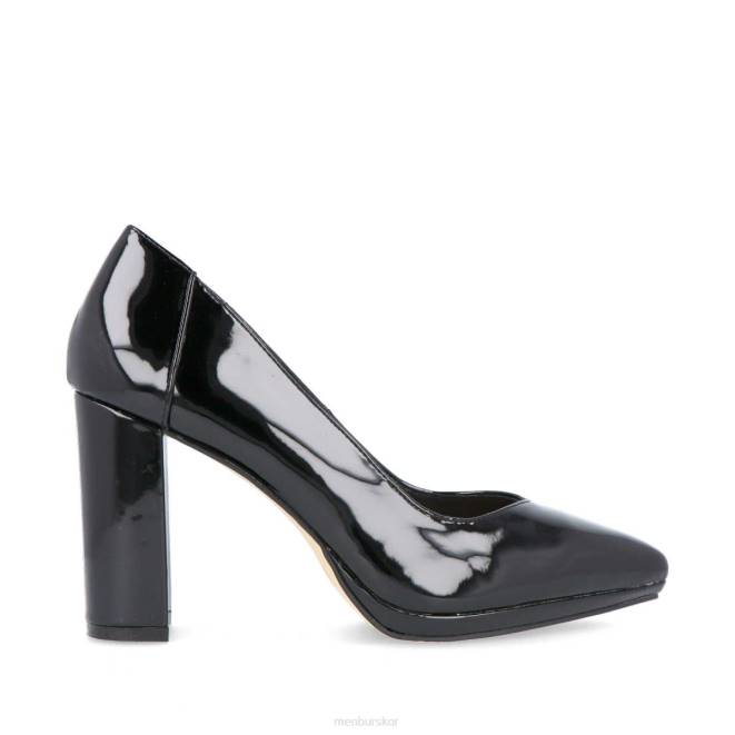 Menbur kvinnor svart stilo mellan och låga klackar 608J1902