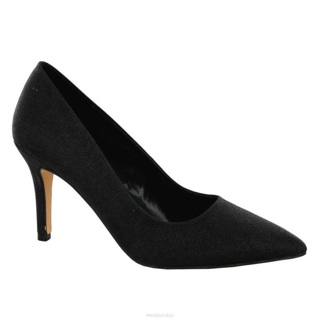 Menbur kvinnor svart toba mellan och låga klackar 608J6021