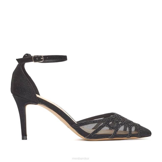 Menbur kvinnor svart vasanello mellan och låga klackar 608J1921