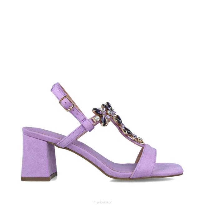 Menbur kvinnor violett mensae mellan och låga klackar 608J1583