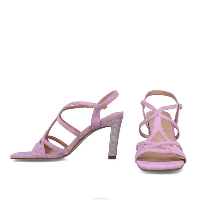 Menbur kvinnor violett mese mellan och låga klackar 608J1675