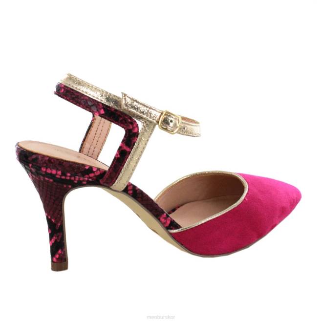 Menbur kvinnor violett solata mellan och låga klackar 608J2142