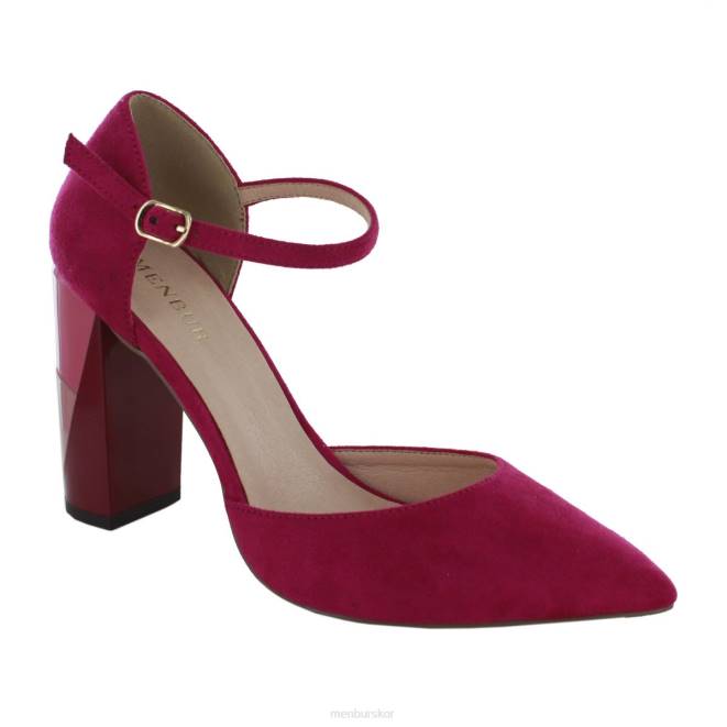 Menbur kvinnor violett solata mellan och låga klackar 608J2145