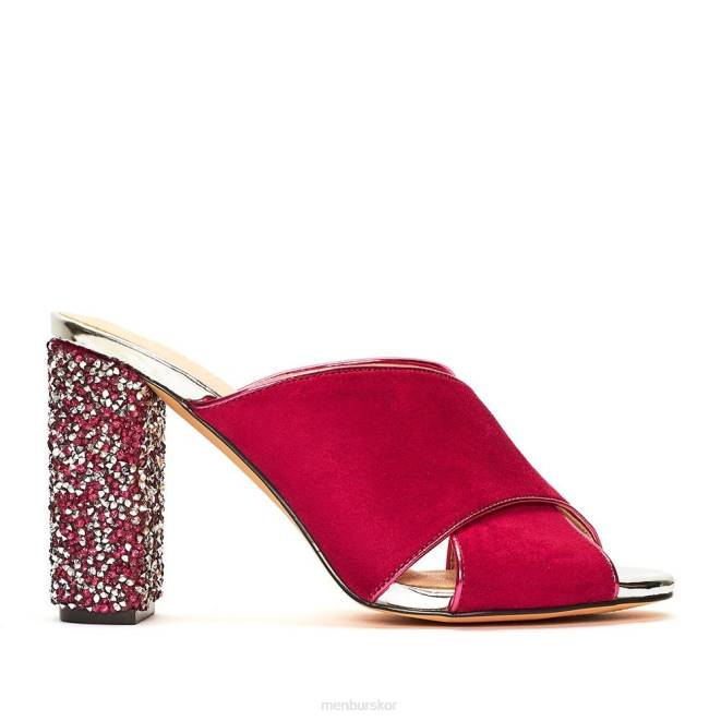 Menbur kvinnor violett spianat mellan och låga klackar 608J1946