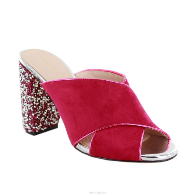 Menbur kvinnor violett spianat mellan och låga klackar 608J1946