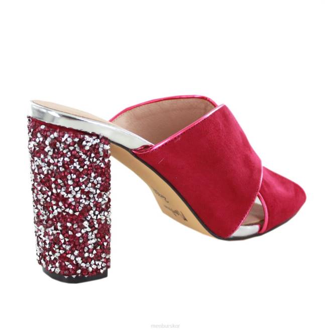 Menbur kvinnor violett spianat mellan och låga klackar 608J1946