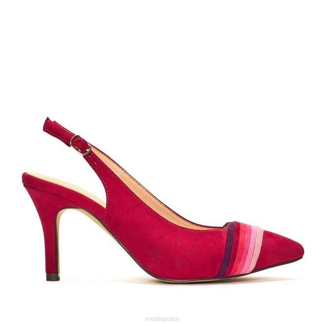 Menbur kvinnor violett tutino mellan och låga klackar 608J1958