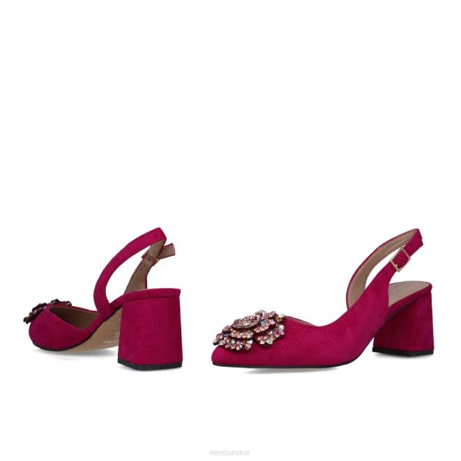 Menbur kvinnor violett valpar mellan och låga klackar 608J5539