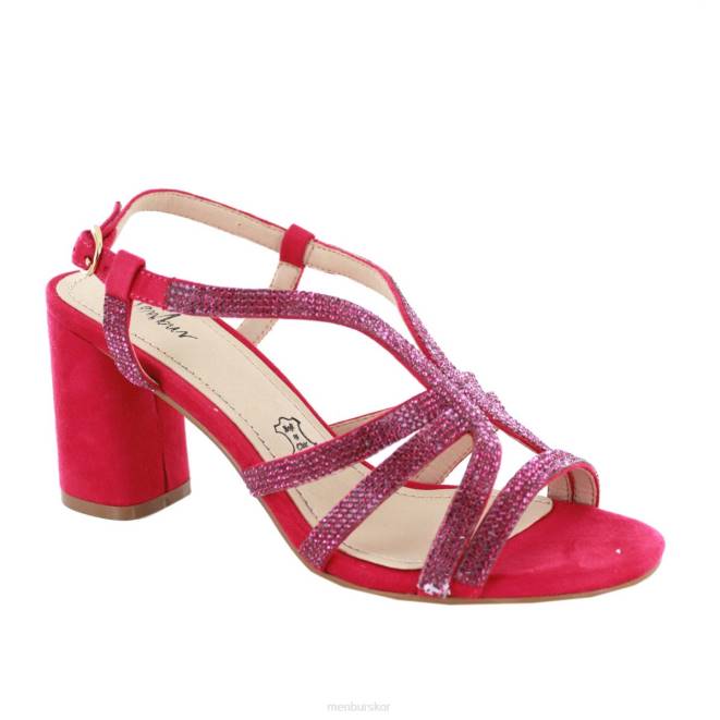 Menbur kvinnor violett villapriolo mellan och låga klackar 608J2050