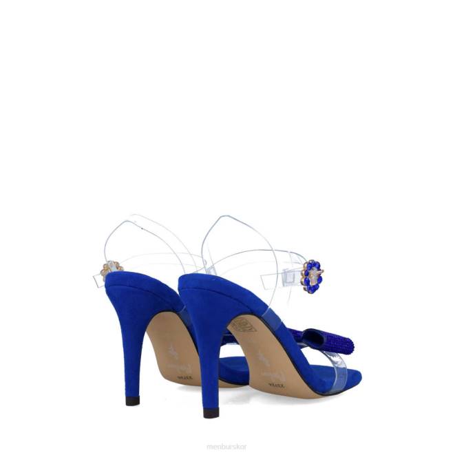 Menbur kvinnor azul medio dorado sandaler 608J2698