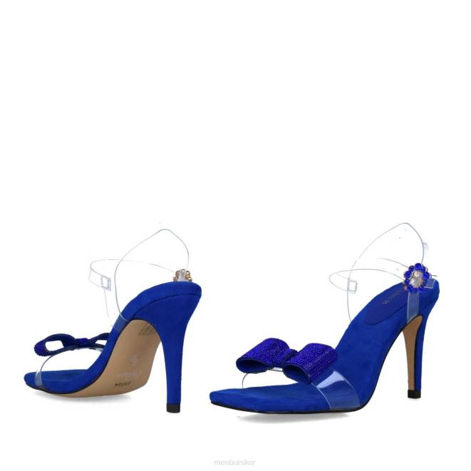 Menbur kvinnor azul medio dorado sandaler 608J2698