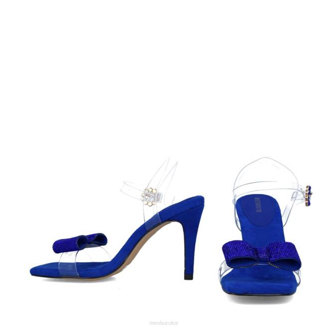 Menbur kvinnor azul medio dorado sandaler 608J2698