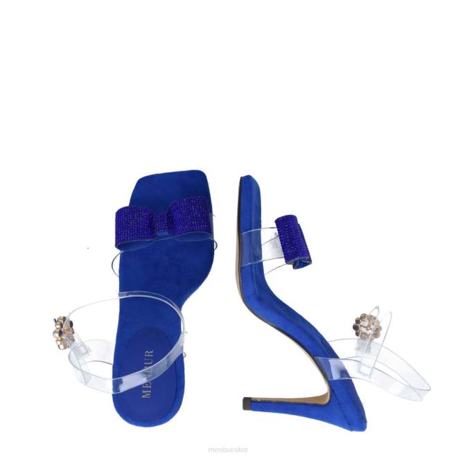 Menbur kvinnor azul medio dorado sandaler 608J2698