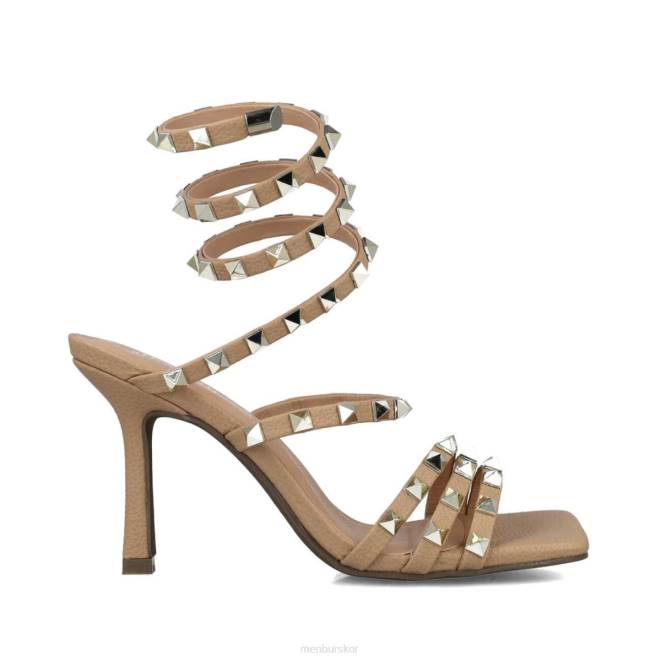 Menbur kvinnor beige Libra sandaler 608J2556