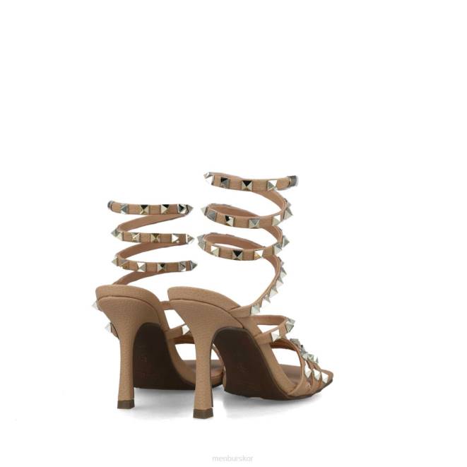 Menbur kvinnor beige Libra sandaler 608J2556
