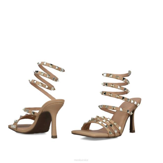 Menbur kvinnor beige Libra sandaler 608J2556