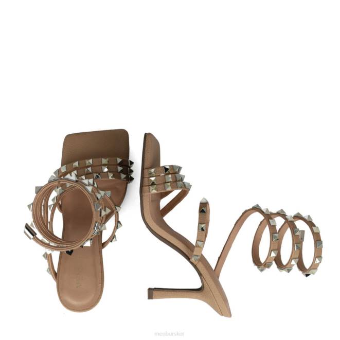 Menbur kvinnor beige Libra sandaler 608J2556